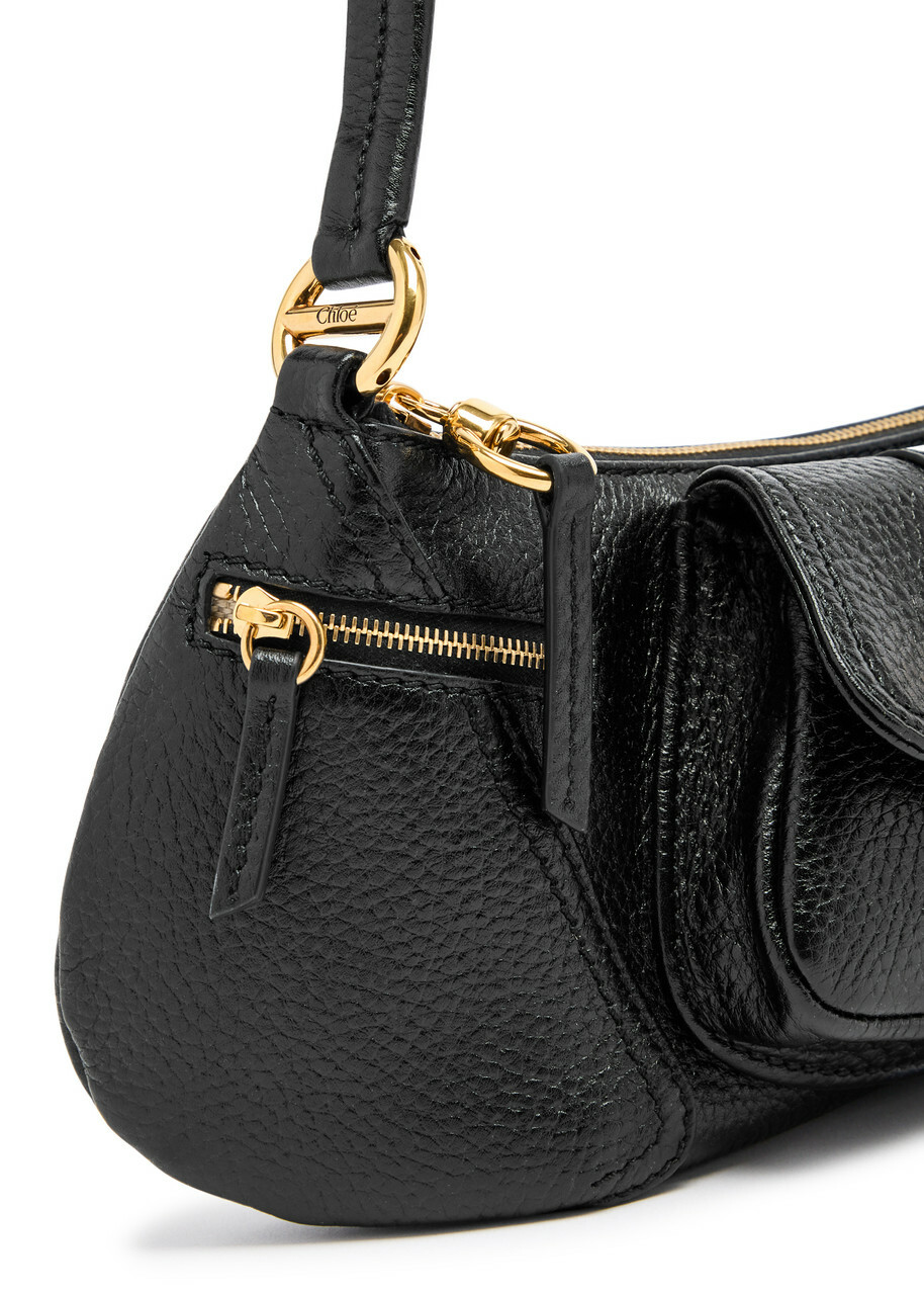Chloe The 99 Grained Leather Shoulder bag - Black - One Size Chloe