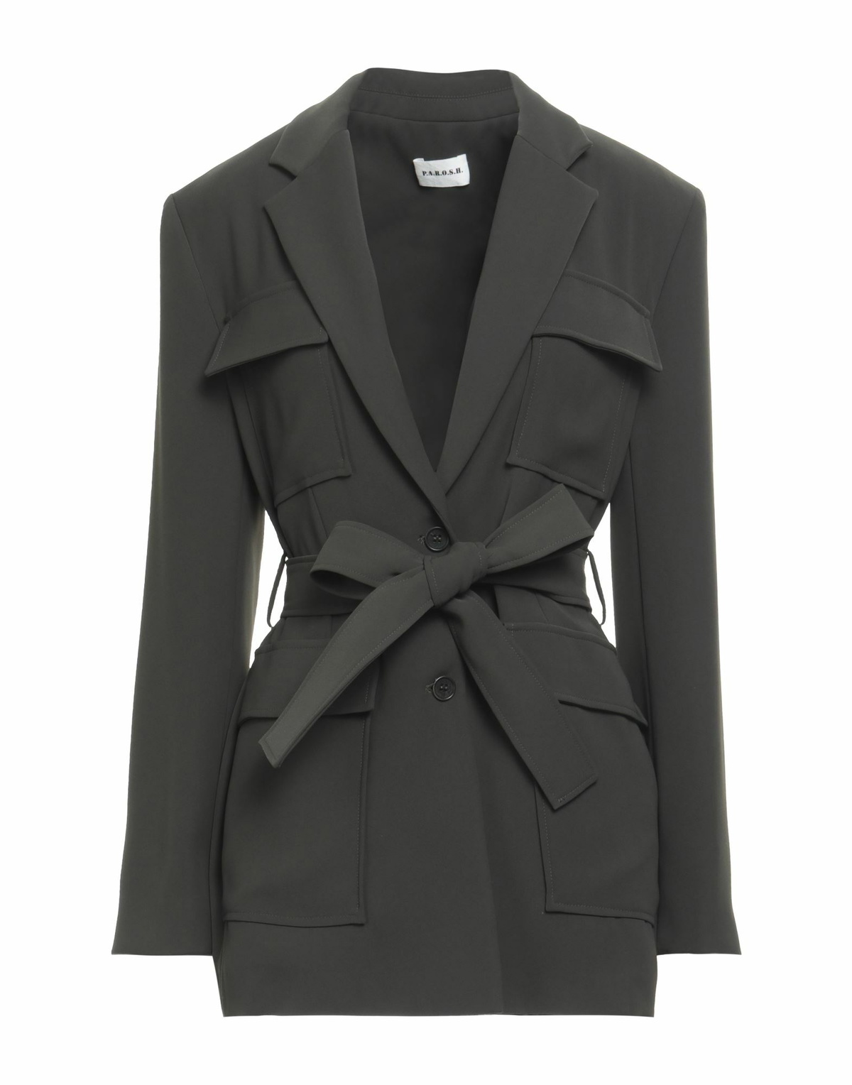 P. a.r. o.s. h. Womens Blazer Military in Green