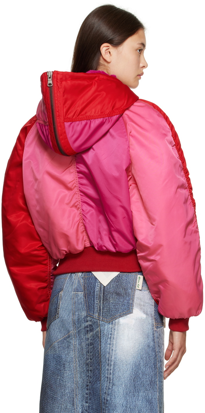 Andersson Bell Pink Kamila Bomber Jacket