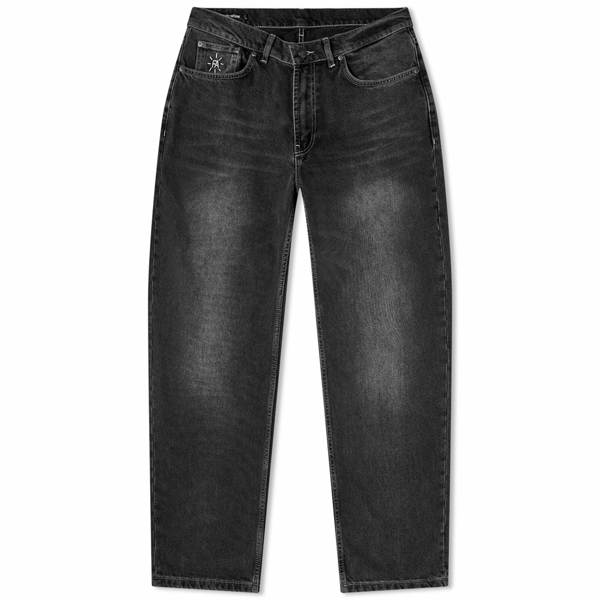 Fucking Awesome Men's Fecke Baggy Jeans in Black Fucking Awesome