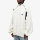 Balenciaga Men's Track Jacket in White