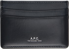 A.P.C. Navy André Card Holder