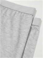ORGANIC BASICS - Two-Pack Lite Stretch-TENCEL Lyocell Boxer Shorts - Gray