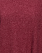 Manila Grace Womens Turtleneck Garnet