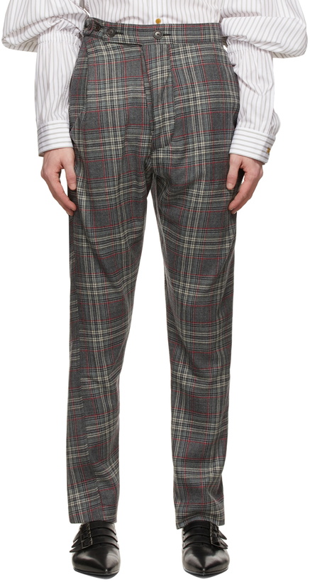 Photo: Vivienne Westwood Grey Drunken Trousers