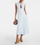 Dorothee Schumacher Summer Cruise embellished midi dress