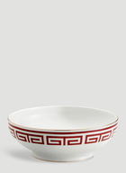 Labirinto Salad Bowl in Red