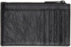 Balenciaga Black Monaco Long Card Holder