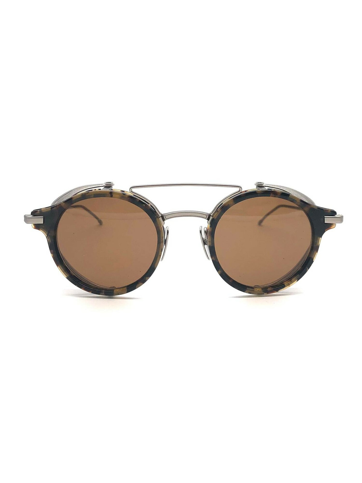 【送料&関税込】Thom Browne Ues011a-g0003 Sunglasses - Unise Acetate And Titanium Round Sunglasses | Thom Browne