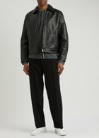 Nudie Jeans Eddy Rider Leather Jacket Black