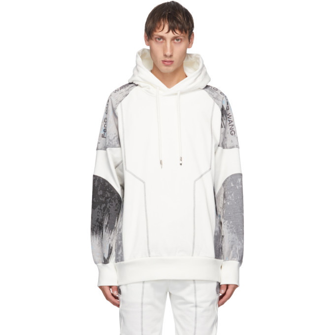 Photo: Feng Chen Wang White French Terry Hoodie
