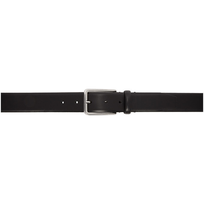 Photo: Boss Black Leather Calis Belt