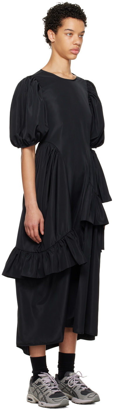 Cecilie Bahnsen Black Devina Maxi Dress