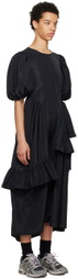 Cecilie Bahnsen Black Devina Maxi Dress