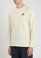 Malbon Gorse Logo-print Cotton T-shirt Cream