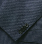 Hugo Boss - Pinstriped Virgin Wool Suit - Blue