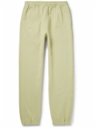 Auralee - Tapered Cotton-Jersey Sweatpants - Green