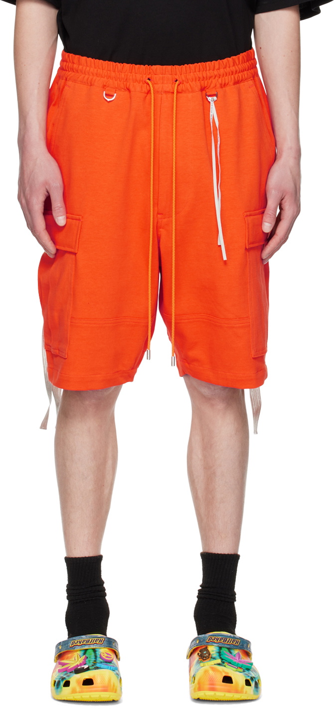 Mastermind World Orange High Density Shorts Mastermind World