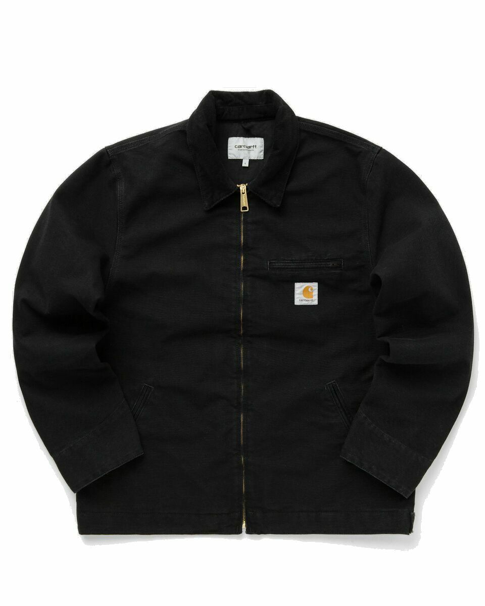 Photo: Carhartt Wip Detroit Jacket Black - Mens - Denim Jackets