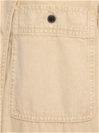 MARANT ETOILE Idany Long Sleeve Cotton Jumpsuit