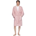 Tekla Pink Hooded Bathrobe