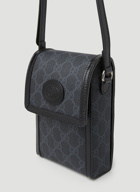 GG Retro Mini Shoulder Bag in Black