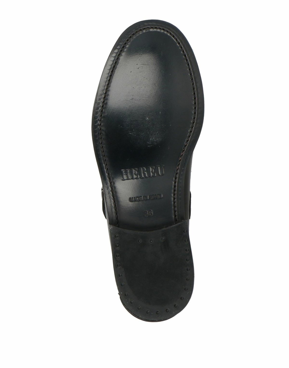 Hereu Womens Loafers in Black