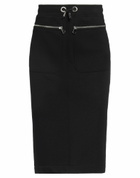 Jijil Womens Midi skirt in Black