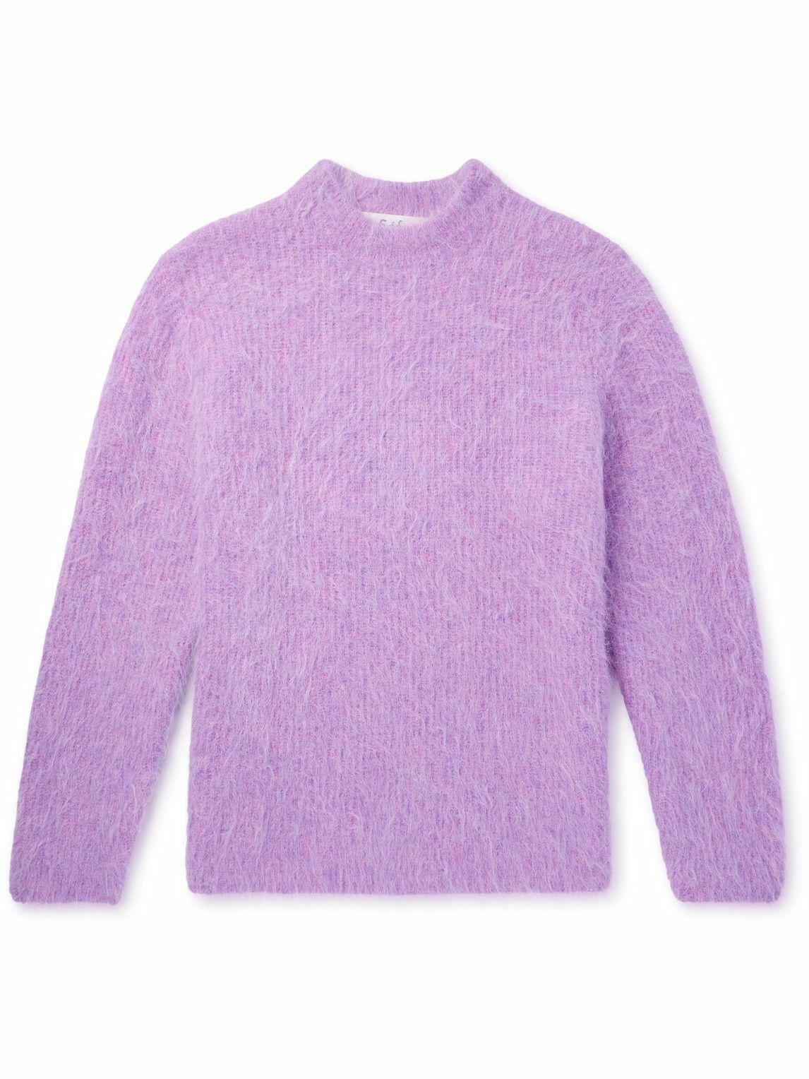 Photo: Séfr - Haru Alpaca-Blend Sweater - Purple