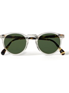 OLIVER PEOPLES - Gregory Peck Round-Frame Tortoiseshell Acetate Photochromic Sunglasses