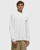 Polo Ralph Lauren Lskcm2 Long Sleeve Polo Shirt White - Mens - Polos