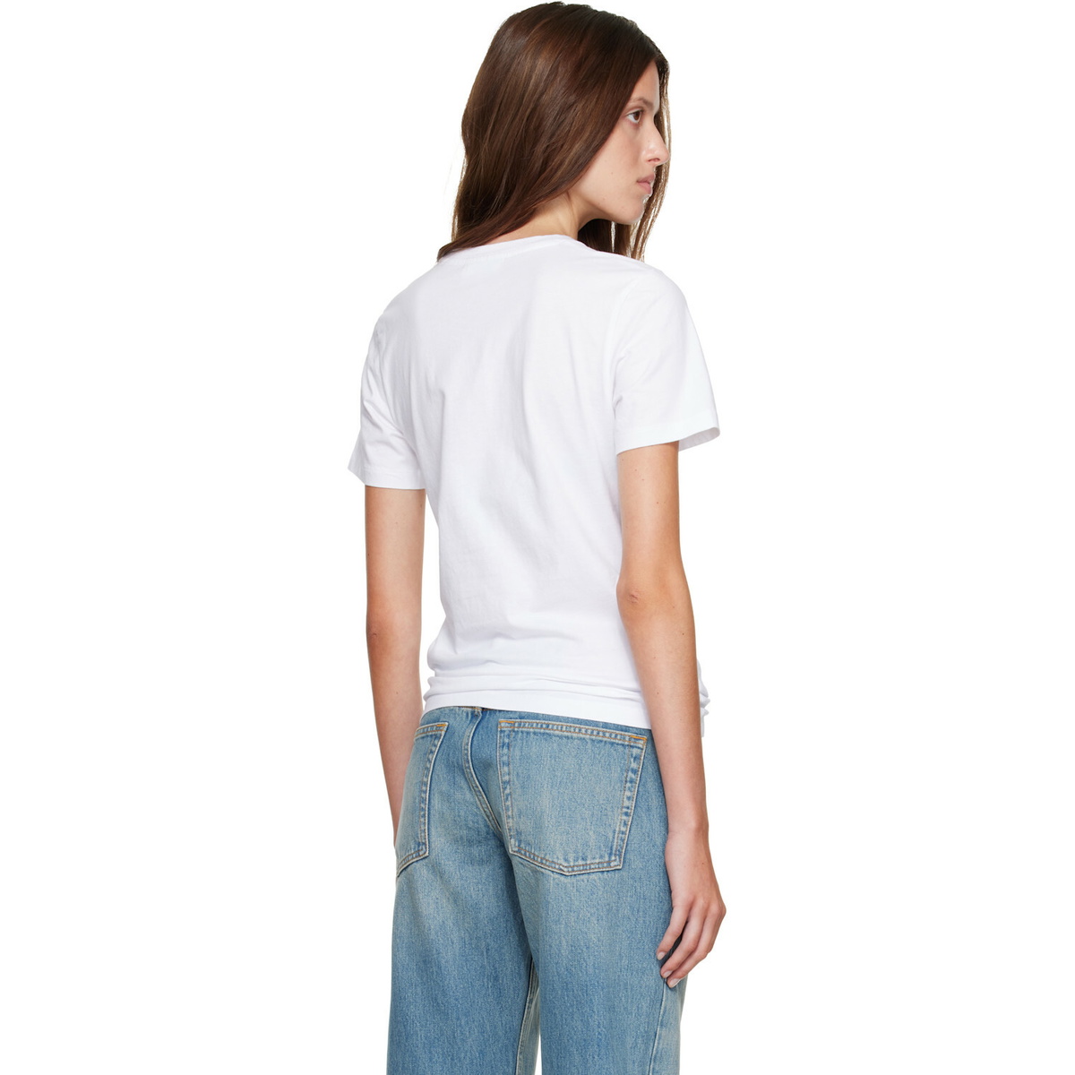 Maison Kitsuné White Weekend Fox Regular T-shirt