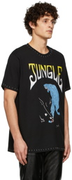 Wekaforé SSENSE Exclusive Black Print 'Jungle' T-Shirt