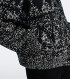 Vince Fair Isle wool-blend cardigan