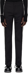 Dion Lee Black Stripe Trousers