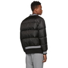 Marcelo Burlon County of Milan Black Down Cross Jacket