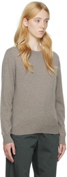 ZEGNA Brown Vicuna Oasi Sweater