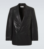 Maison Margiela Double-breasted virgin wool blazer