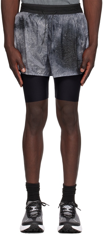 Photo: OVER OVER Gray 2 Layer Shorts
