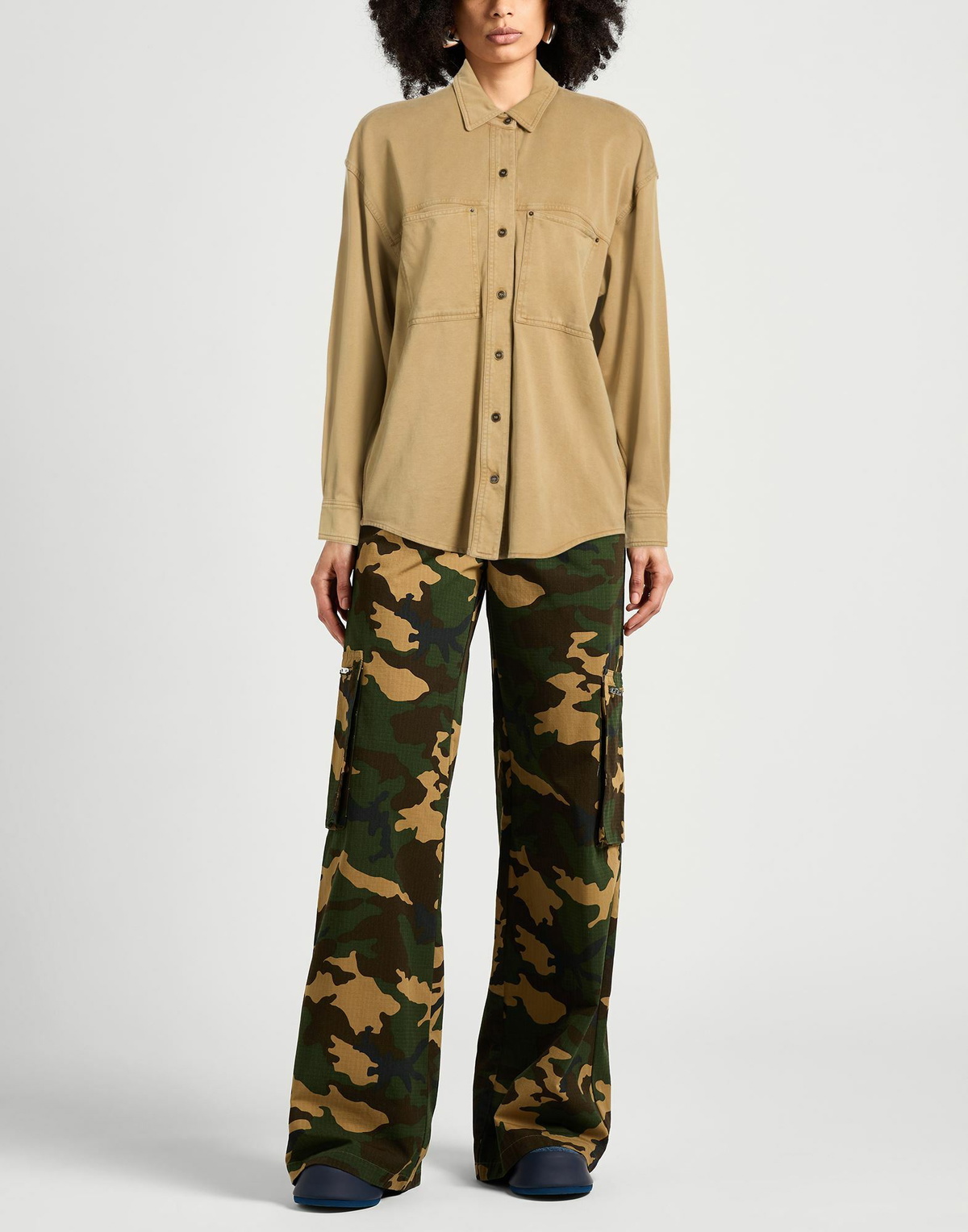 Marant Étoile Womens Shirt in Khaki