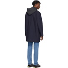 Levis Made and Crafted Navy LMC Drovers Coat