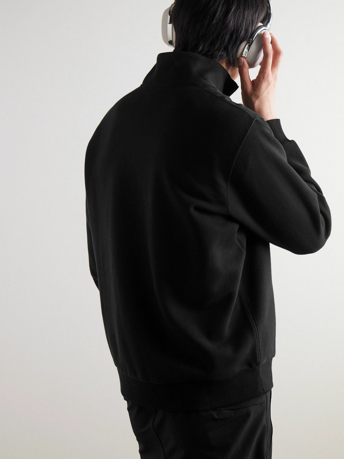 Lululemon - Steady State Cotton-Blend Jersey Half-Zip Sweatshirt