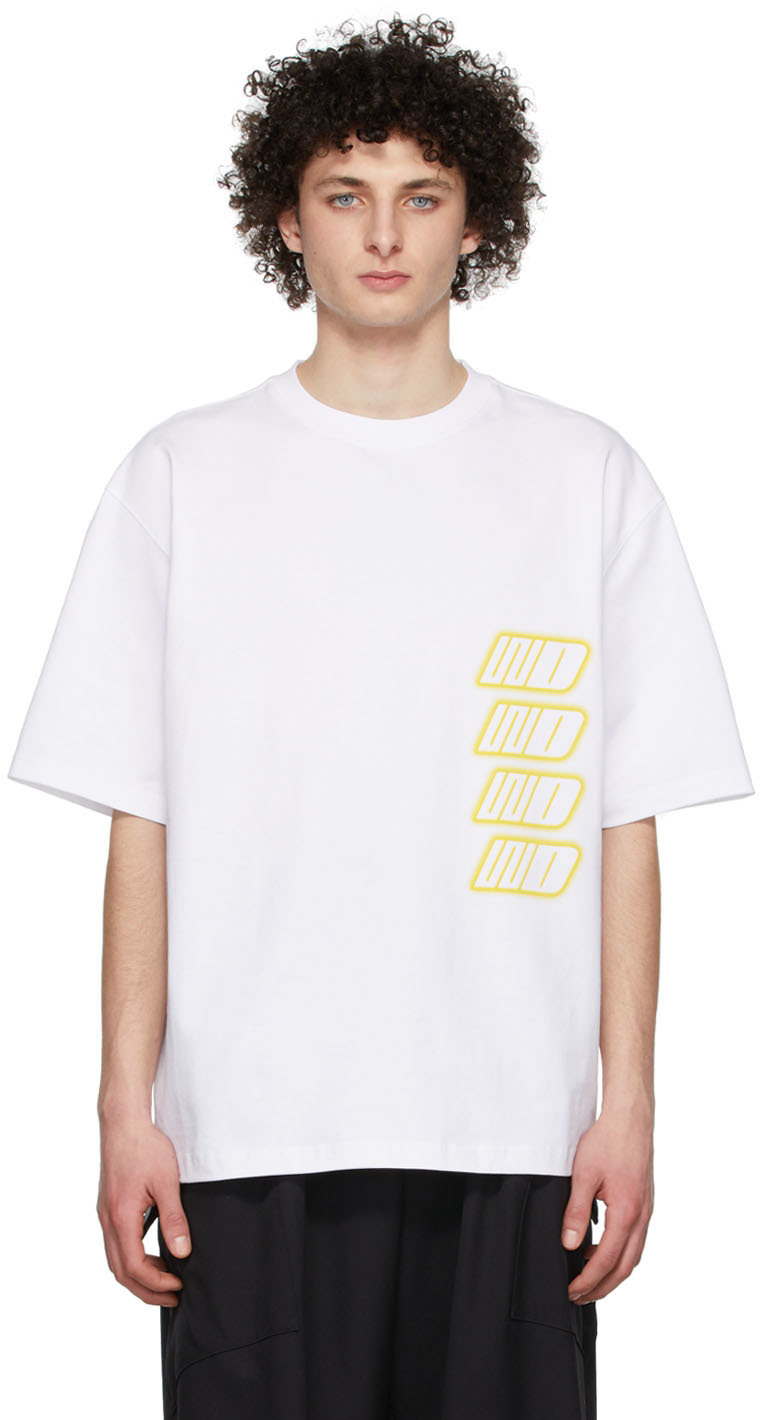 We11done White Cotton T-Shirt We11done