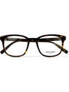 SAINT LAURENT - D-Frame Tortoiseshell Acetate Optical Glasses