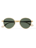 Gucci Eyewear - Round-Frame Gold-Tone Sunglasses