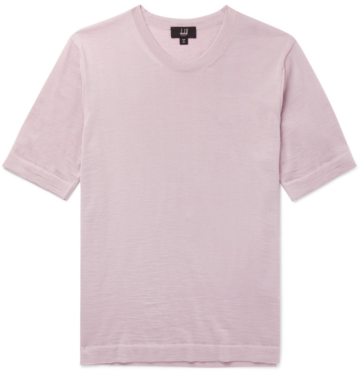 Photo: Dunhill - Cashmere T-Shirt - Purple