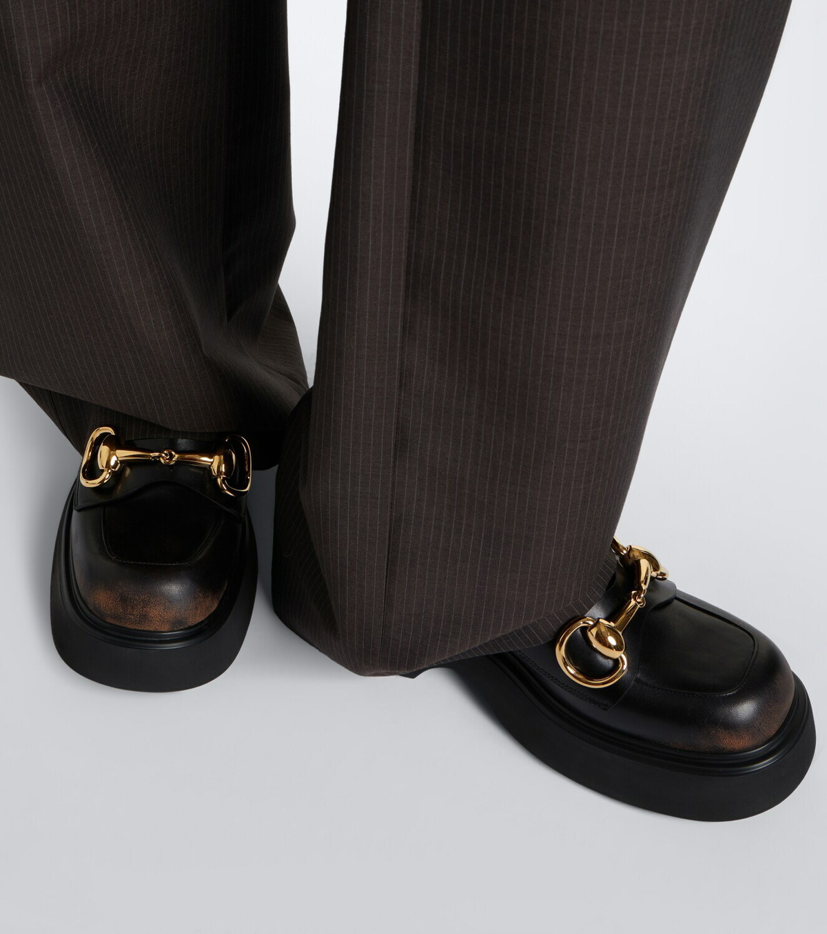 Gucci Horsebit leather loafers