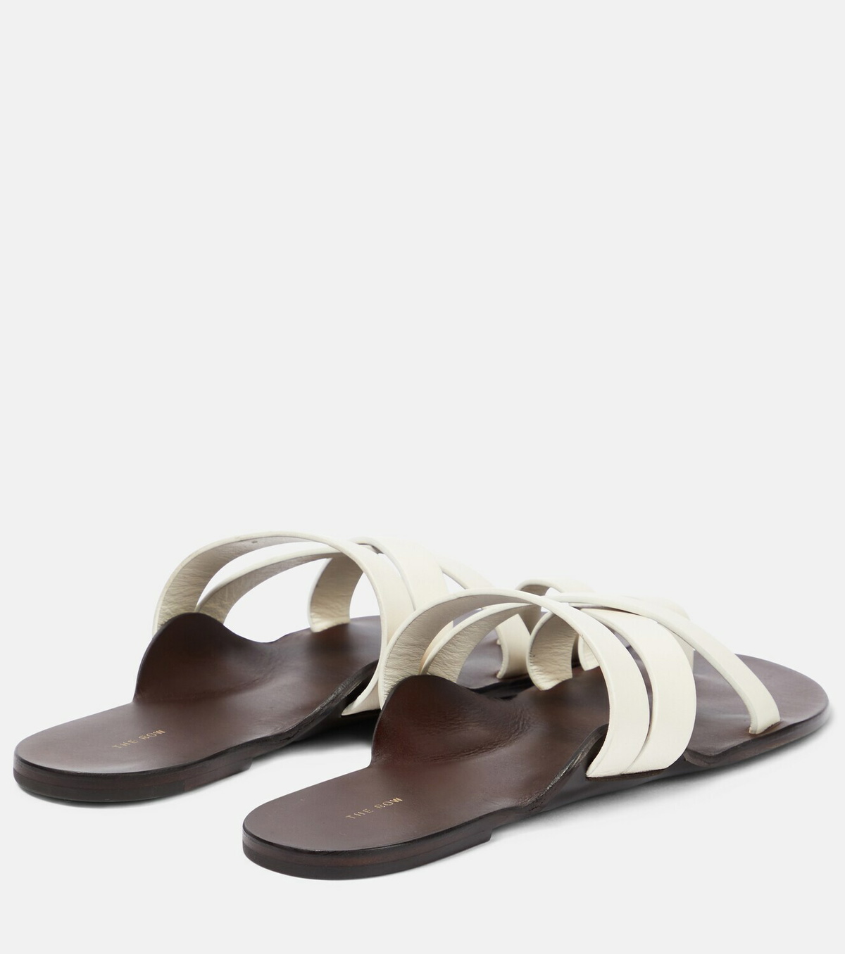 The Row Kris leather sandals The Row