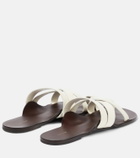 The Row - Kris leather sandals