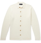 Thom Sweeney - Slim-Fit Merino Wool and Alpaca-Blend Cardigan - Neutrals